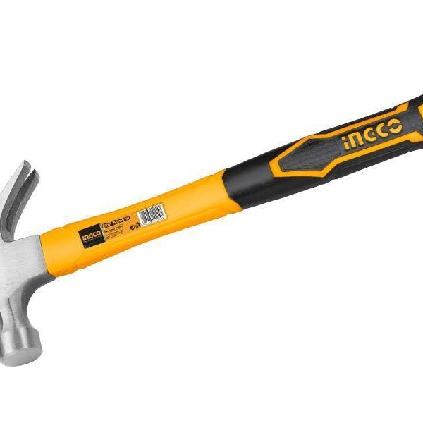 INGCO Marteau de menuisier 450g Tête forgée