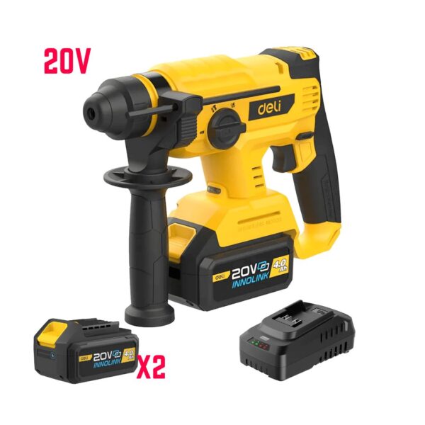 Marteau perforateur sans-fil 20V 22mm DELI