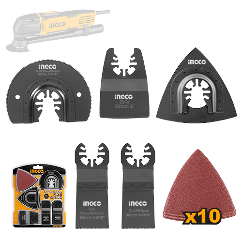 Set de lames pour outils multifonctions INGCO