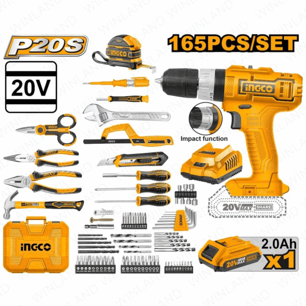 Set d’outils de 165 pièces