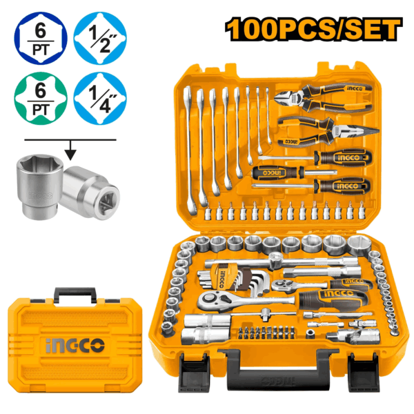Set d’outils de 100 pièces