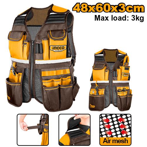 Gilet à outils INGCO