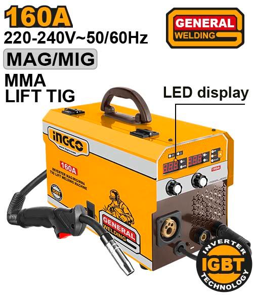 machine de soudage MAG/MIG/MMA/TIG Lift à onduleur