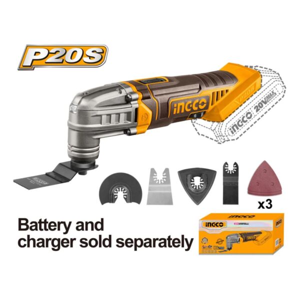 Outil multifonctions 20V (sans batterie/chargeur) INGCO