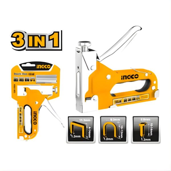 Agrafeuse manuelle 3-en-1 INGCO