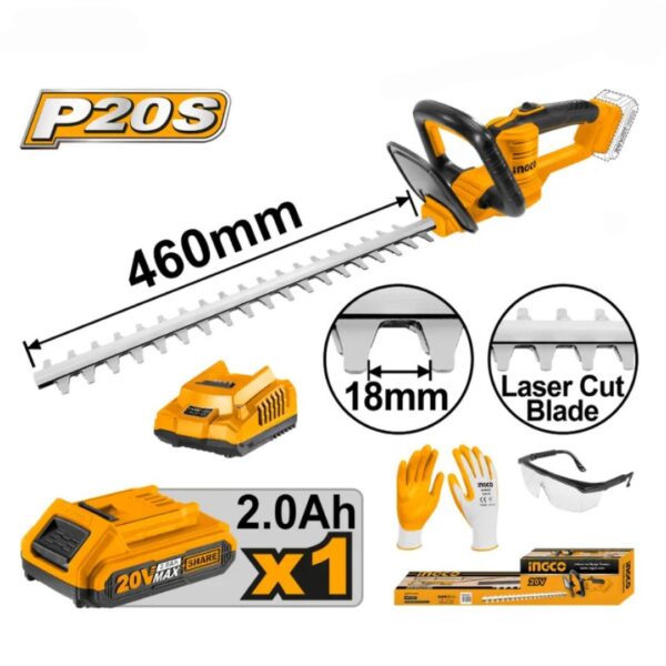 Taille-Haie 20V sans fil INGCO