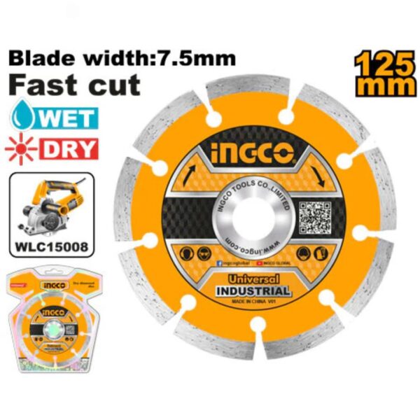 Disque diamant 125 mm INGCO