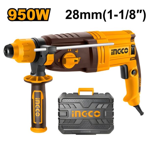 Marteau perforateur 28mm 950W INGCO