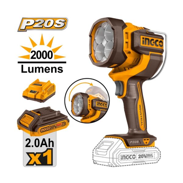 Lampe de travail sans fil INGCO