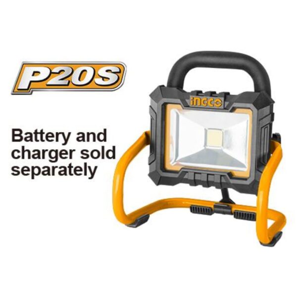 Projecteur 20V (batterie/chargeur non inclus) INGCO