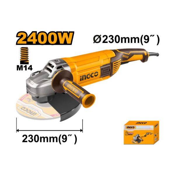 Meuleuse d'angle 2400W INGCO