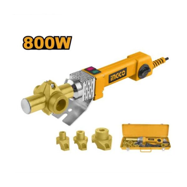 Outil de soudage plastique jusqu'à 63mm 800W INGCO