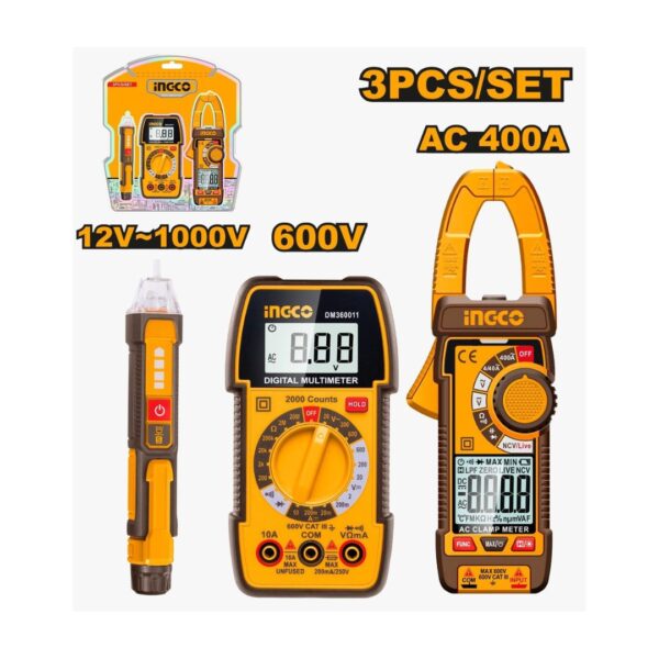 Kit de test électrique ingco