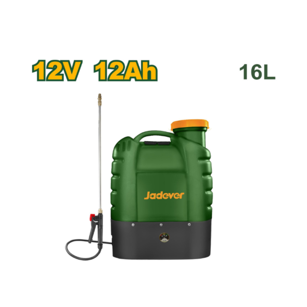 Pulvérisateur à dos sans fil 16L-12V-12Ah JADEVER