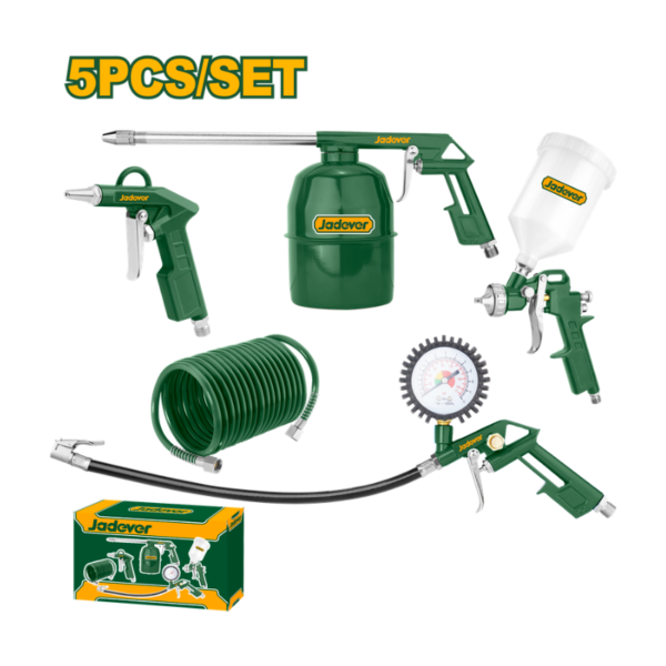 Ensemble d'outils pneumatiques 5 pièces JADEVER