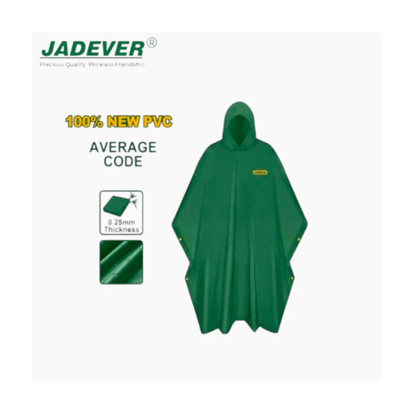 Cap de pluie 125*200cm JADEVER