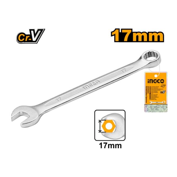 CLE MIXTE 17MM HCSPA171 INGCO