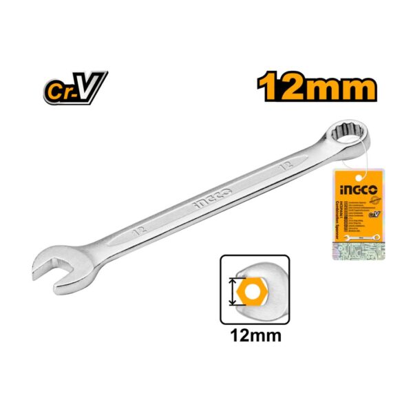 CLE A COMBINAISON 161MM HCSPA121 INGCO