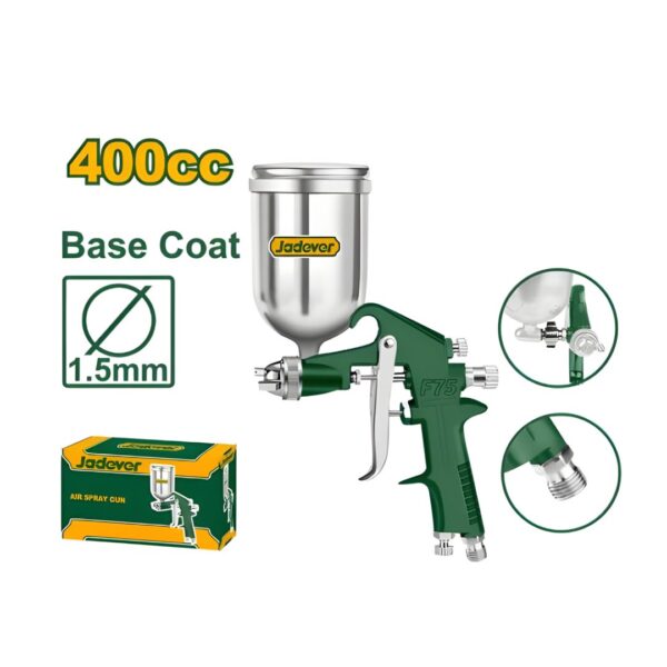 Pistolet pour peinture 1.5mm JDGA1540 JADEVER